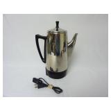 Mid-Century Presto Stainless Steel Percolator