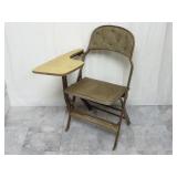 Vintage Folding School Desk