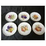 Bavaria Schumann Arzberg Germany Fruit Plates
