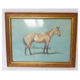Vintage Equestrian Horse Print