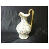 Vintage Warranted 22 Karat Gold Ewer Pitcher