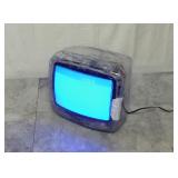 KTV Caption Vision 13" Color TV ~ CLEAR CASE
