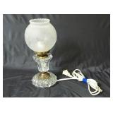 Vintage Boudoir Lamp ~ 10.25" Tall ~ Works