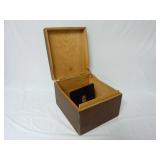 Dovetailed Wooden Box ~ Holds 5"x8" Index Cards