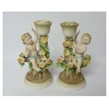 Andrea by Sadek Porcelain Candle Holders
