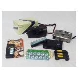 Lot of Vintage Film Cameras w/ Flash Bars