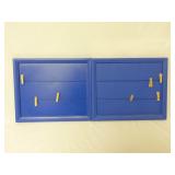 Set of 2 Small Clothespin Clip Boards