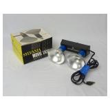 GAF Twin Light Movie Lamp w/ Extra Bulbs ~ Working