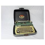 Portable Smith-Corona Galaxie Deluxe Typewriter