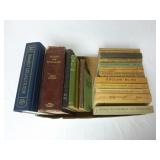 Box Lot of Vintage Educational School Books