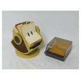 (2) Vintage Rolodex Card Files