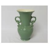 Vintage Abingdon Art Pottery Double Handled Vase