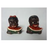 Vintage Black  Americana Chalkware Figures