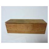 Vintage Pimento Velveeta Cheese 2lb Wood Box w/Lid