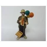 Emmett Kelly Jr Flambro Porcelain Clown Figurine