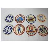 Lot of Vintage GE & Bicentennial 3" Patches