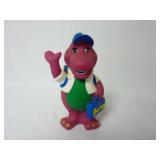 1992 Barney the Dinosaur Coin Bank ~ 7.25" Tall