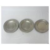 Lot of 12 ~ Vintage RWP Wilton 1776 Metal Saucers