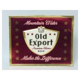 Old Export Premium Pilsner Beer Sign