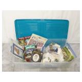 Underbed Storage Bin of Crafting & Sewing Supplies