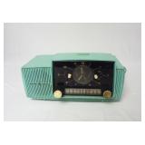 Vintage General Electric Tube Clock Radio ~ Works