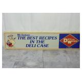 Dietz & Watson Plastic Advertising Sign