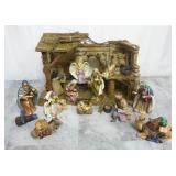 Home Interiors Nativity Scene Display ~ Porcelain