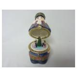 Nutcracker Ornament w/ Dancing Figure Music Box