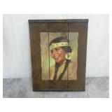 Reclaimed Wood w/ Kane Thayer Indian Design