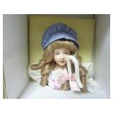 Franklin Heirloom Little Bo Peep Porcelain Doll