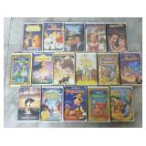 16 VHS Movies ~ Disney, Shirley Temple & More