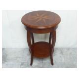 Bombay Co. Wood Inlay Side Table