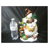 Woodland Polar Bear Cookie Jar ~ 11.5" Tall