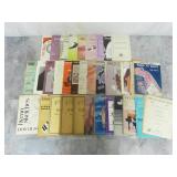 Lot of Vintage Piano Music Books / Leaflets