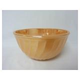 Vintage Fire-King Peach Lustre 8" Mixing Bowl