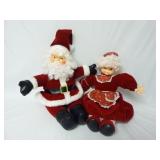 Matrix Industries Velveteen Mr & Mrs Santa Claus