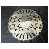 Vintage Wallace Silver Plate Expandable Trivet