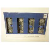 Set of 4 ~ Built Ford Tough Tall Shooter Glasses