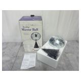 Radio Shack 8" Rotating Mirror Ball w/ Box