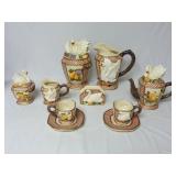 Set of Swan & Fruit Kitchen Decor