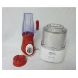 Back to Basics Blender & Cuisinart Ice Cream Maker