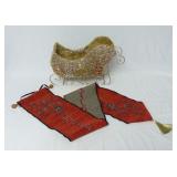 Happy Holidays Hanging Decor & Glittered Sleigh