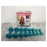 (4) Sets of Dumbbell Weights ~ 1lb 2lb 3lb & 5lb