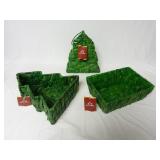 (3) Christmas Baskets ~ New w/ Tags