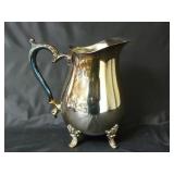 Vintage Onieda Silver Plate Pitcher w/ Ice Lip