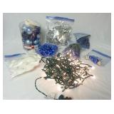 Blue & White Christmas Decorations