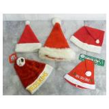 (5) Santa Hats ~ Redskins, Ho Ho Ho & More!