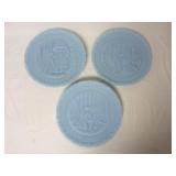 Set of 3 ~ Fenton Bicentennial Historical Plates