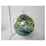 Hand Made Glass Friendship Ball Tree Ornament