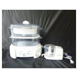 Oster Food Steamer & Procter-Silex Food Chopper